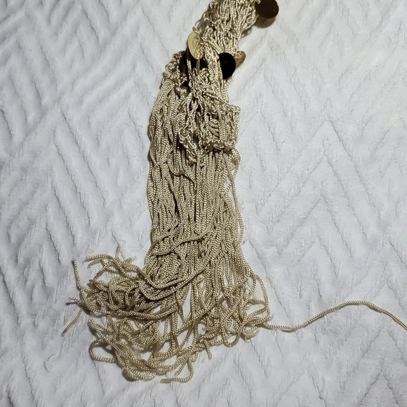 Sequin Waist Belt Sash- Vintage - Picture 3 of 5